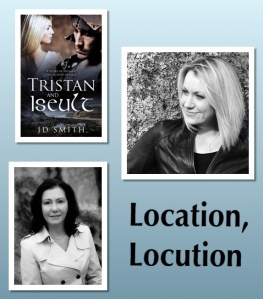 Book cover art, Tristan & Iseult; JD Smith author photo; JJ Marsh author photo