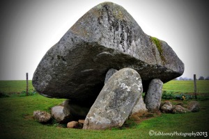 Brownshill Dolmen, County Carlow; photo credit: Ed Mooney.