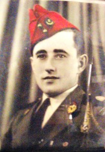 Bernard as a young man