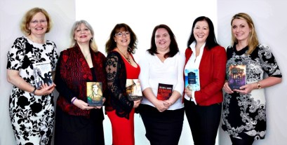 JJ Marsh and her  fellow Triskelites.