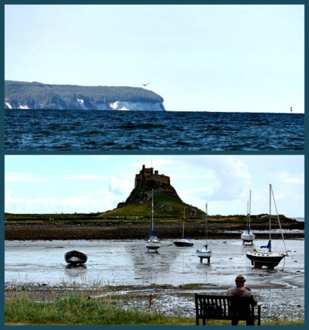 The allure of the coast: Heimat, Germany (top) and Lindisfarne, Northumbria, UK. Photo credits: Paul Scraton and K.