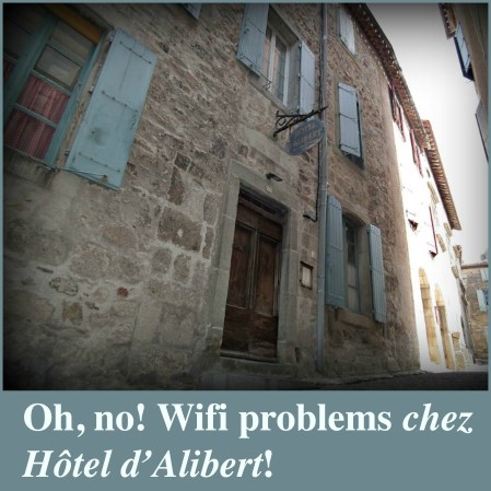 Wifi problems at Hotel dAlibert