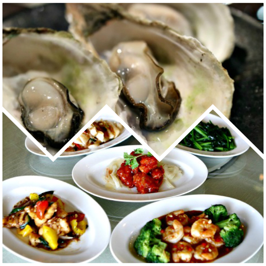 oysters to chinese food