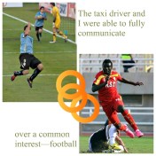 Shared passion for football